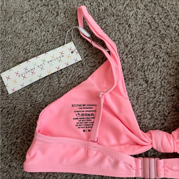 BoutineLA taffy pink twist top - Picture 4 of 5